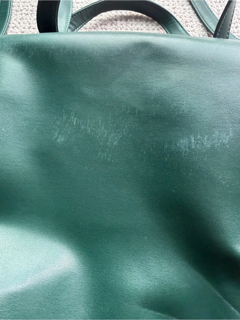 Telfar Large Shopping Bag - Dark Olive - Picture 3 of 11